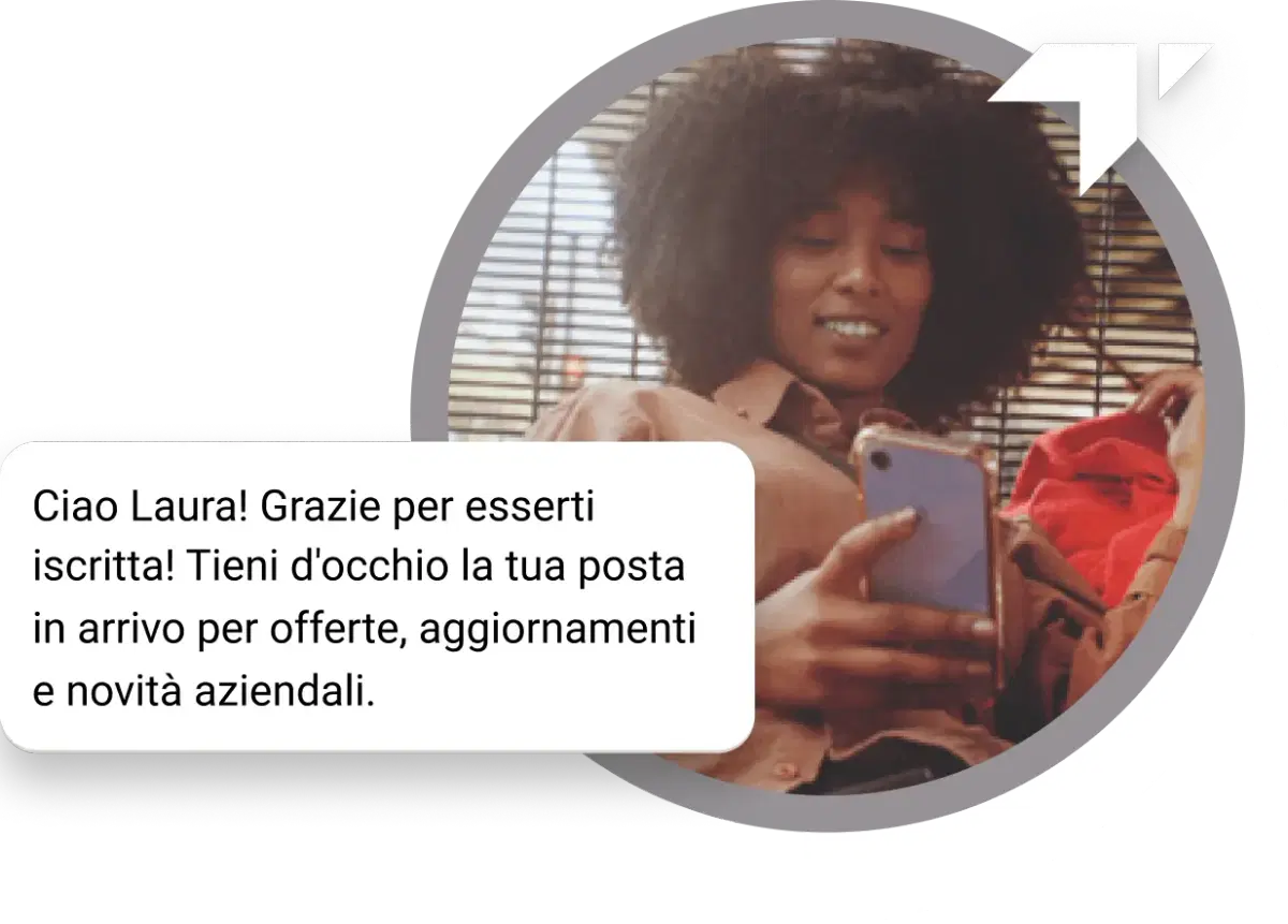 Connettiti con i clienti all'istante