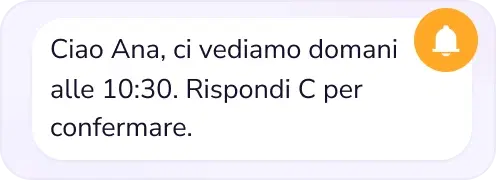 Promemoria dell’appuntamento