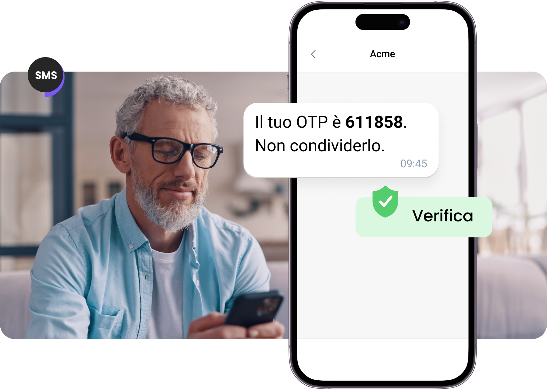 Proteggi gli utenti con le verifiche OTP con TopMessage